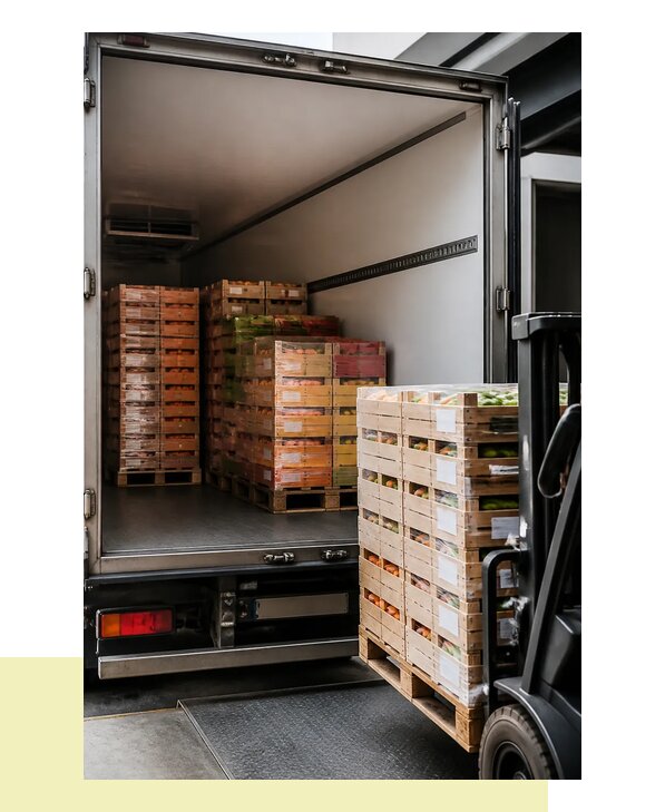 Перевозка сельхозпродукции на паллетах с доставкой в Киржач
